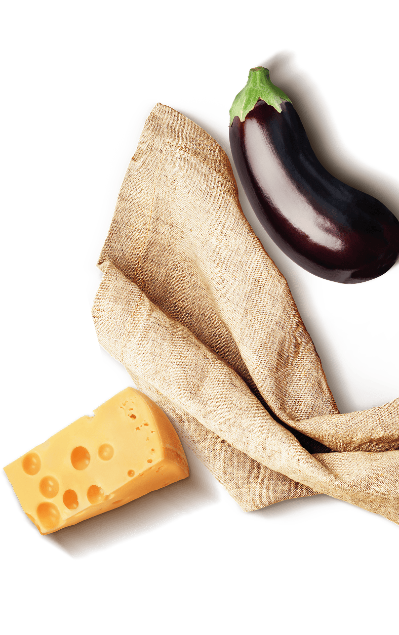 Berenjena Gratinada rellena de Carne