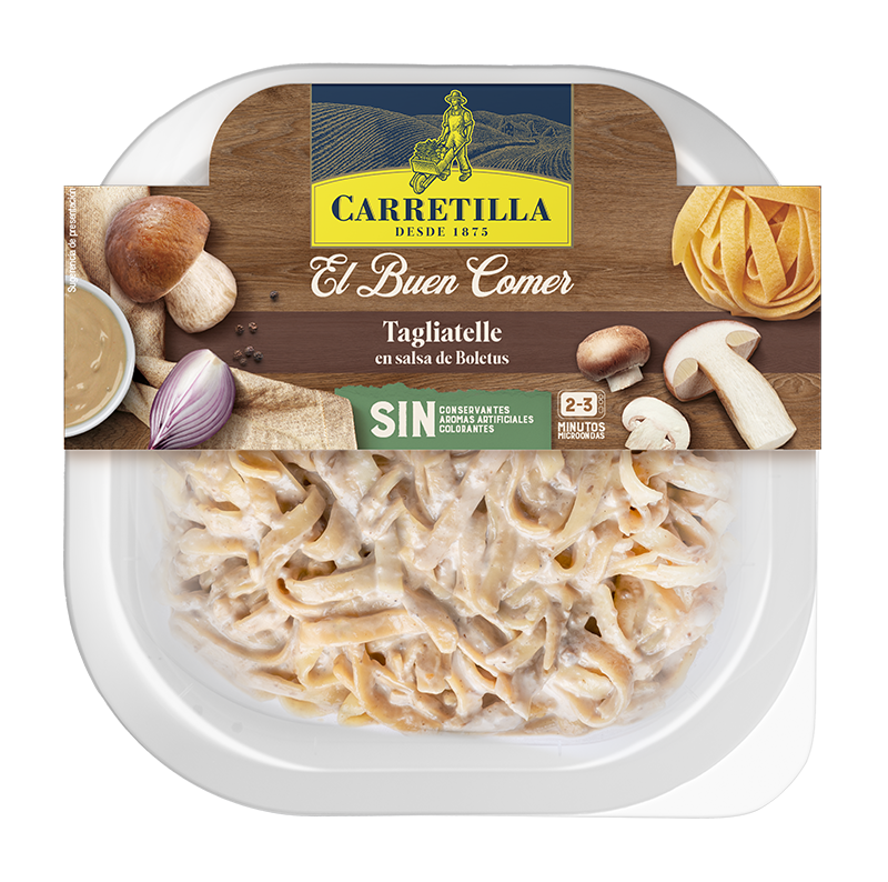 Tagliatelle con boletus