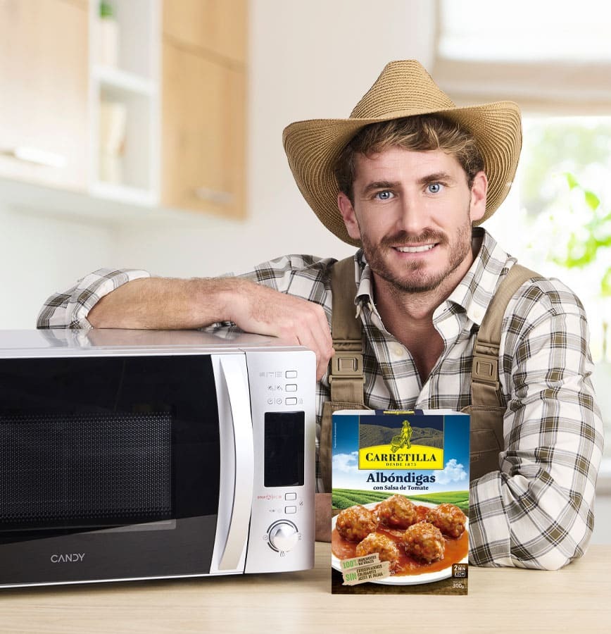 Carretillero con Plato Carretilla