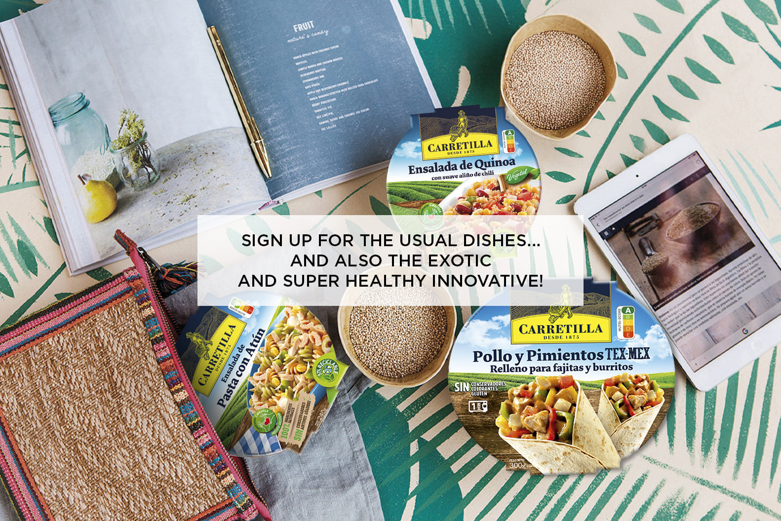 Bodegon platos preparados