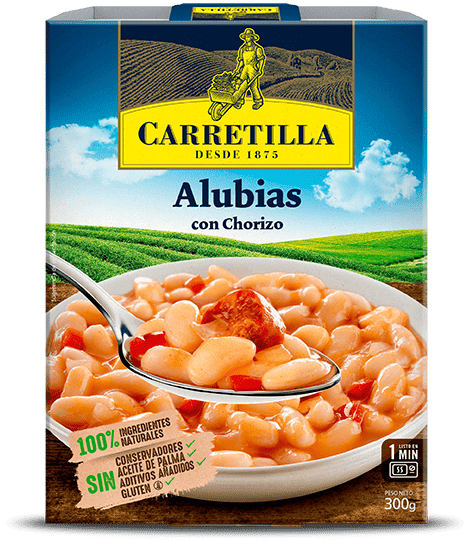 Alubias con Chorizo
