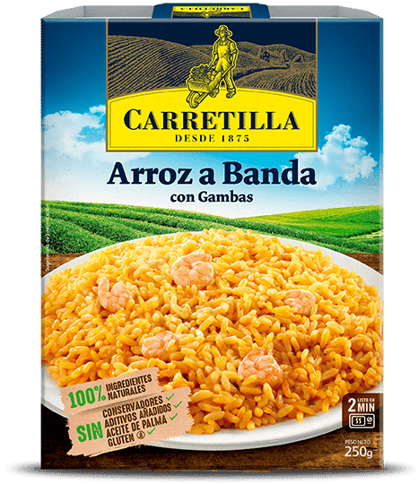 Arroz a Banda con Gambas