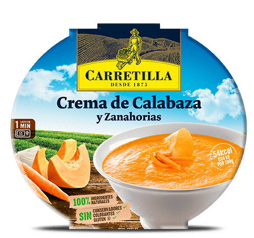 Crema de Calabaza y Zanahoria