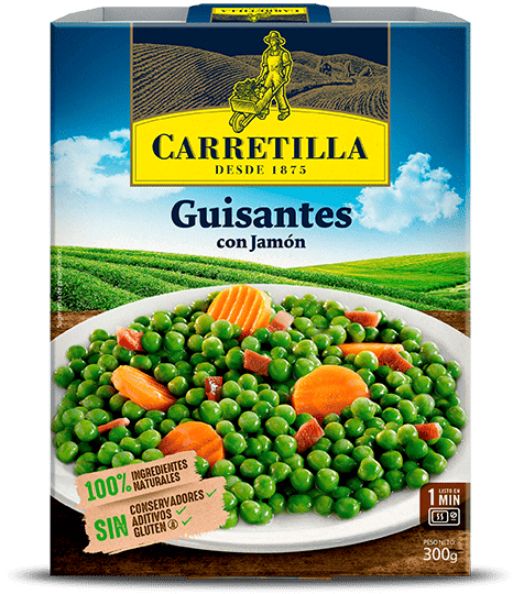 Guisantes con Jamón