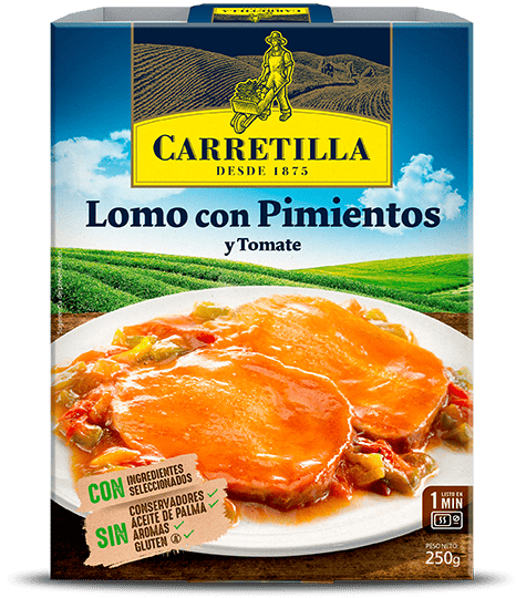 Lomo con Pimientos y Tomate