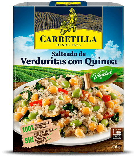 Salteado de Verduritas con Quinoa